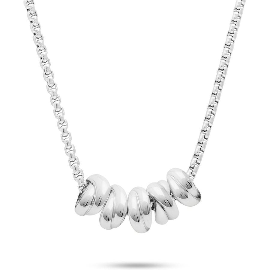 s.Oliver Kette Edelstahl silber Damen