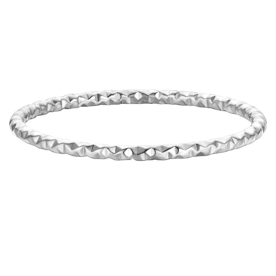 Eastside Ring aus Edelstahl in Silber 54 Damen