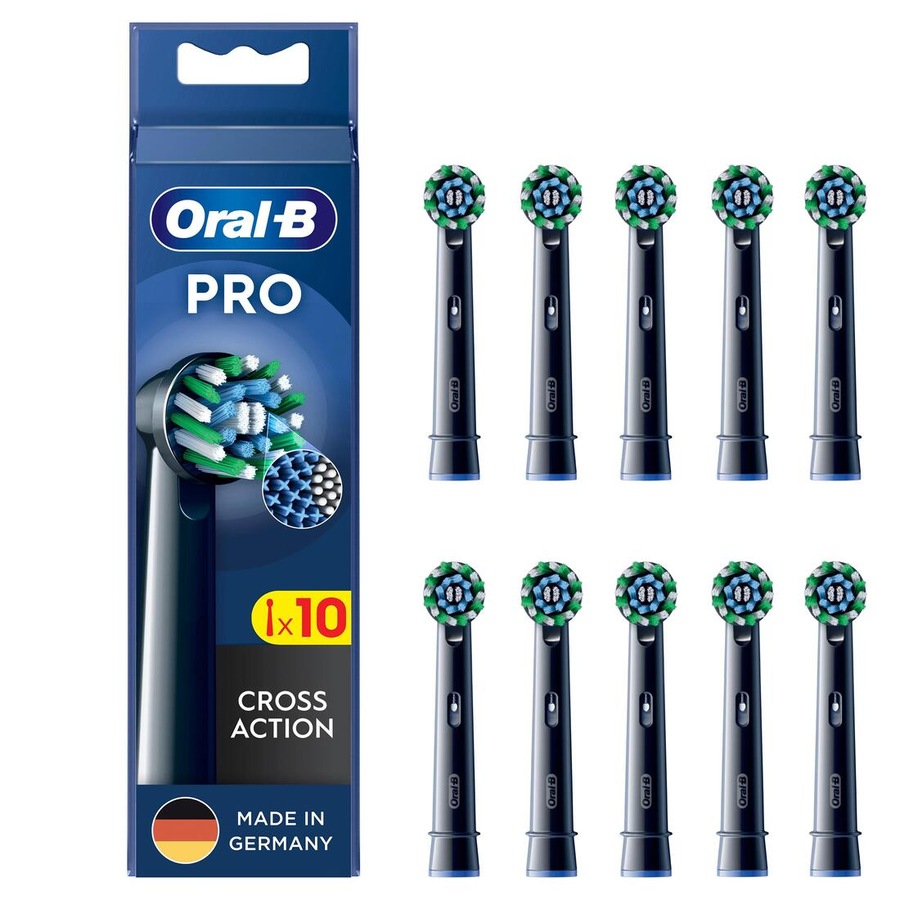 Oral-B Pro CrossAction in Schwarz 1x10St.
