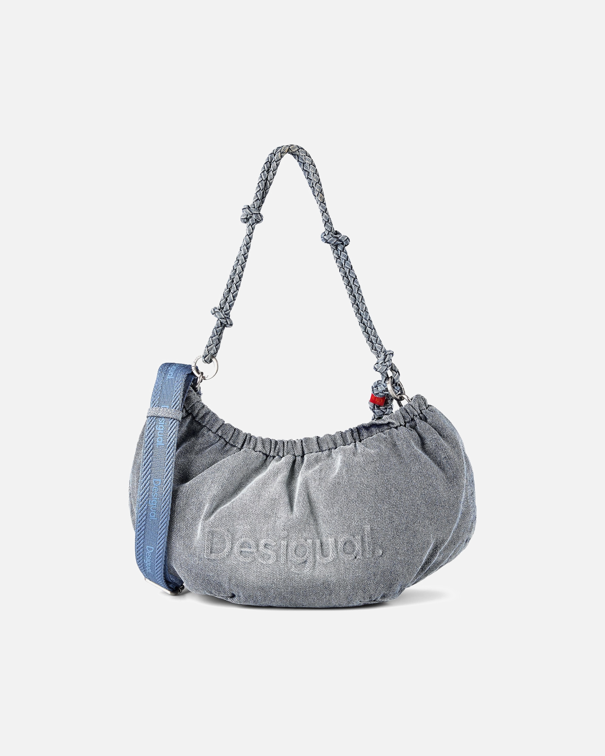 Clutch für Weiblich Desigual Half Schultertasche blue