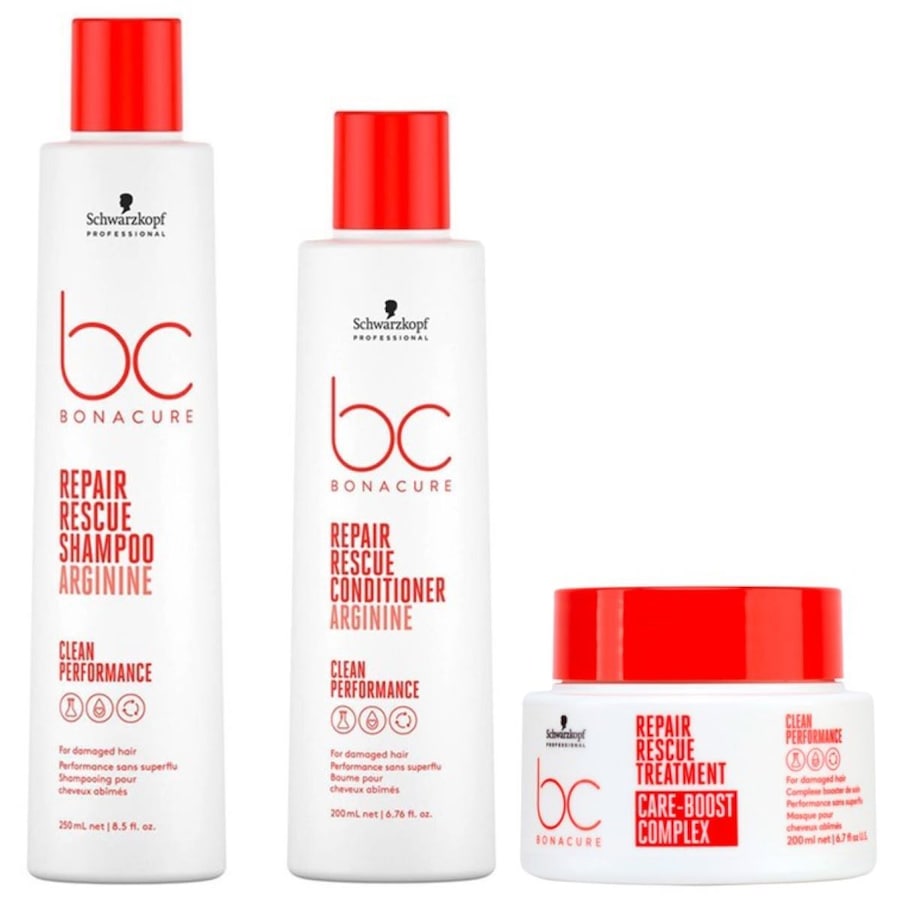 Schwarzkopf Professional BC Repair Rescue Bundle Treatment (Shampoo + Conditioner Maske) Damen