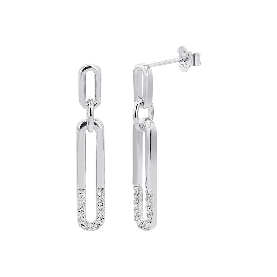 Tom Tailor Ohrhänger silber Damen