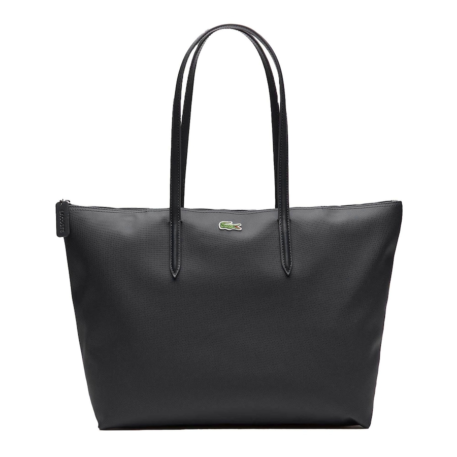 Lacoste Handtasche 'L1212 Core Essentials Crossover Bag' Schwarz Damen