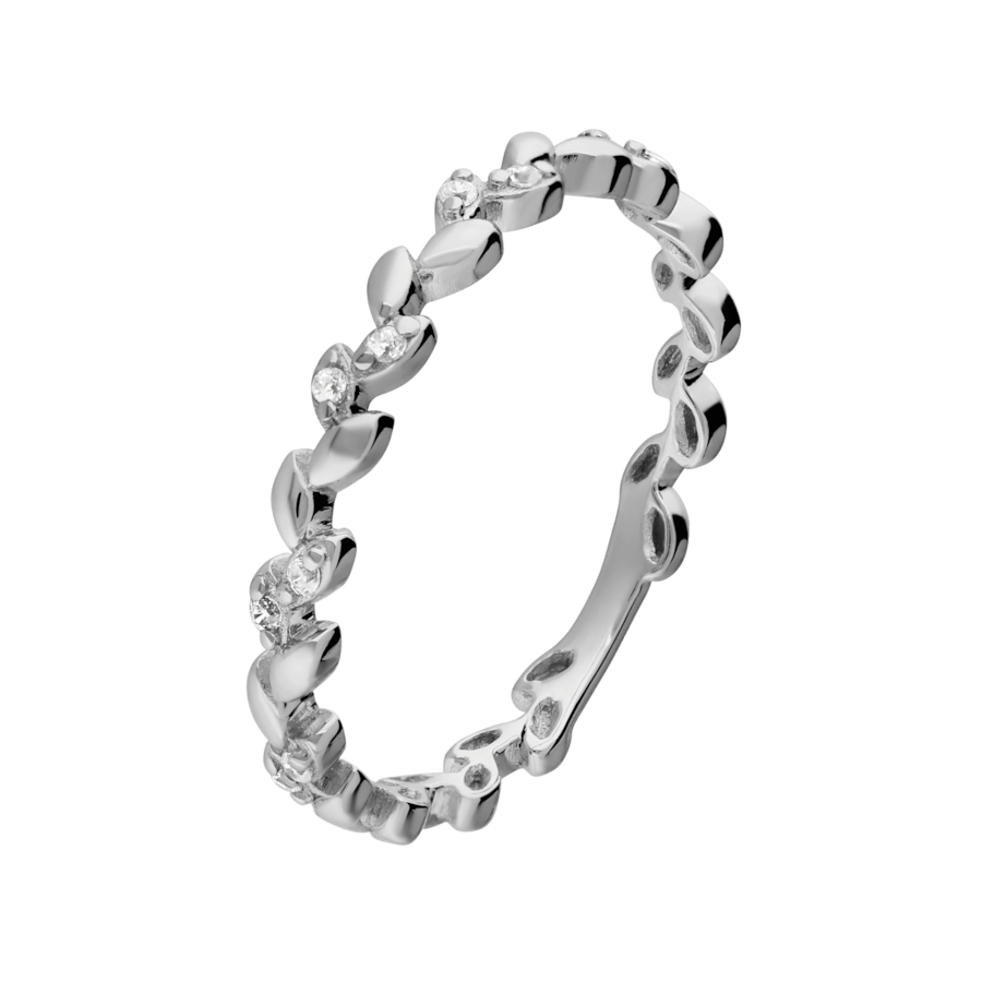 Lucardi Ring 925 Silber - 58mm Damen