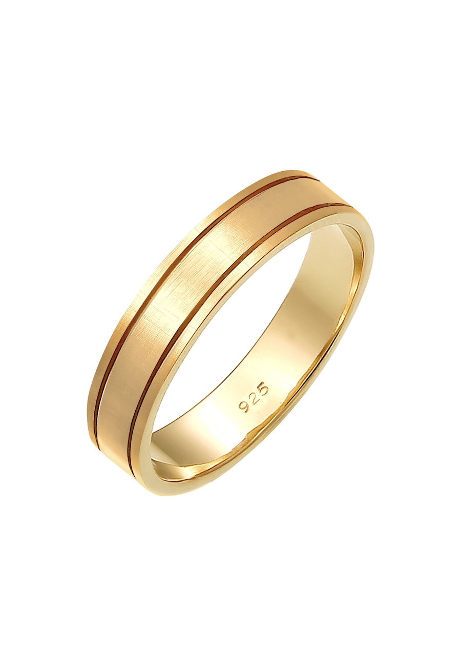 Elli PREMIUM Ring Paarring Bandring Trauring Hochzeit 925 Silber 60 Damen