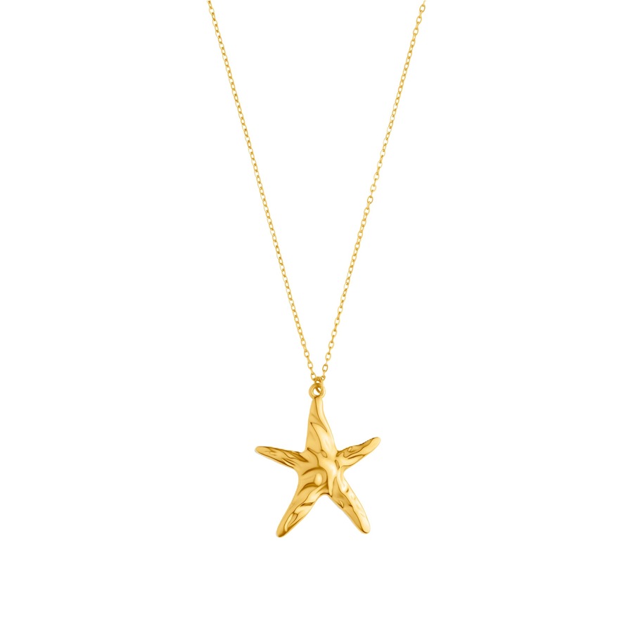 timi of sweden Kette Malin mit Seestern-Anhänger 38 cm Damen