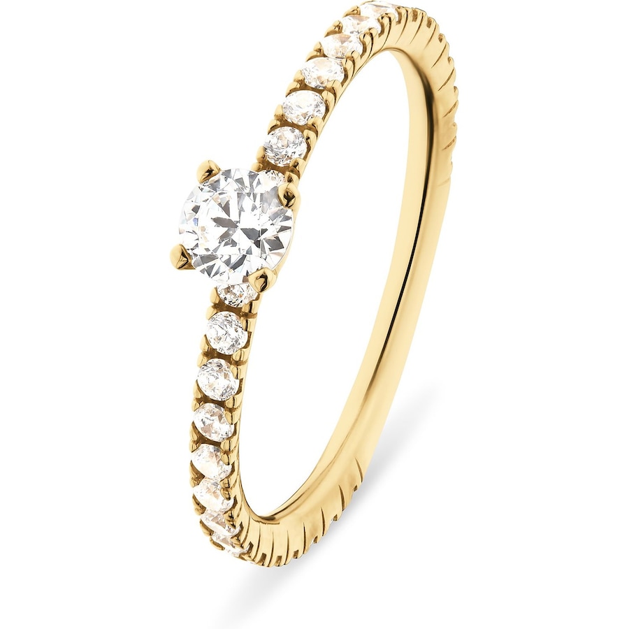 CHRIST Damenring 375er Gelbgold 52 Damen