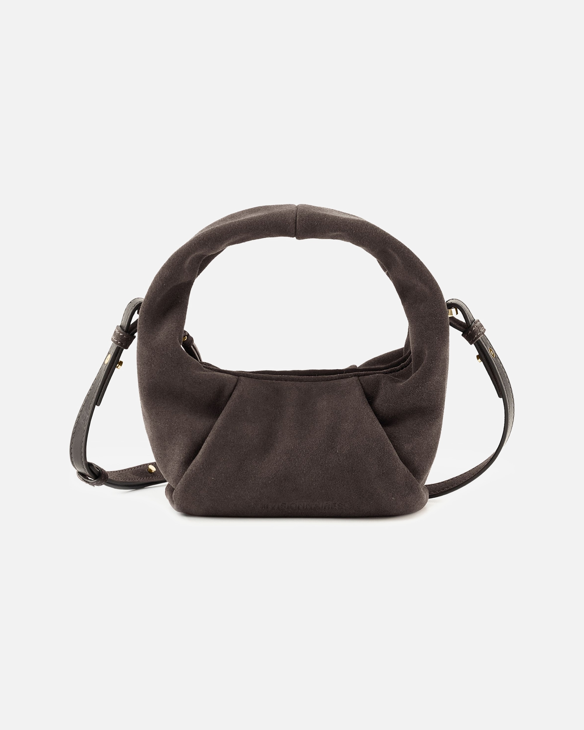Tasche für Weiblich LES VISIONNAIRES Default Brand Line Greta Mini Essential Henkeltasche dark brown 1