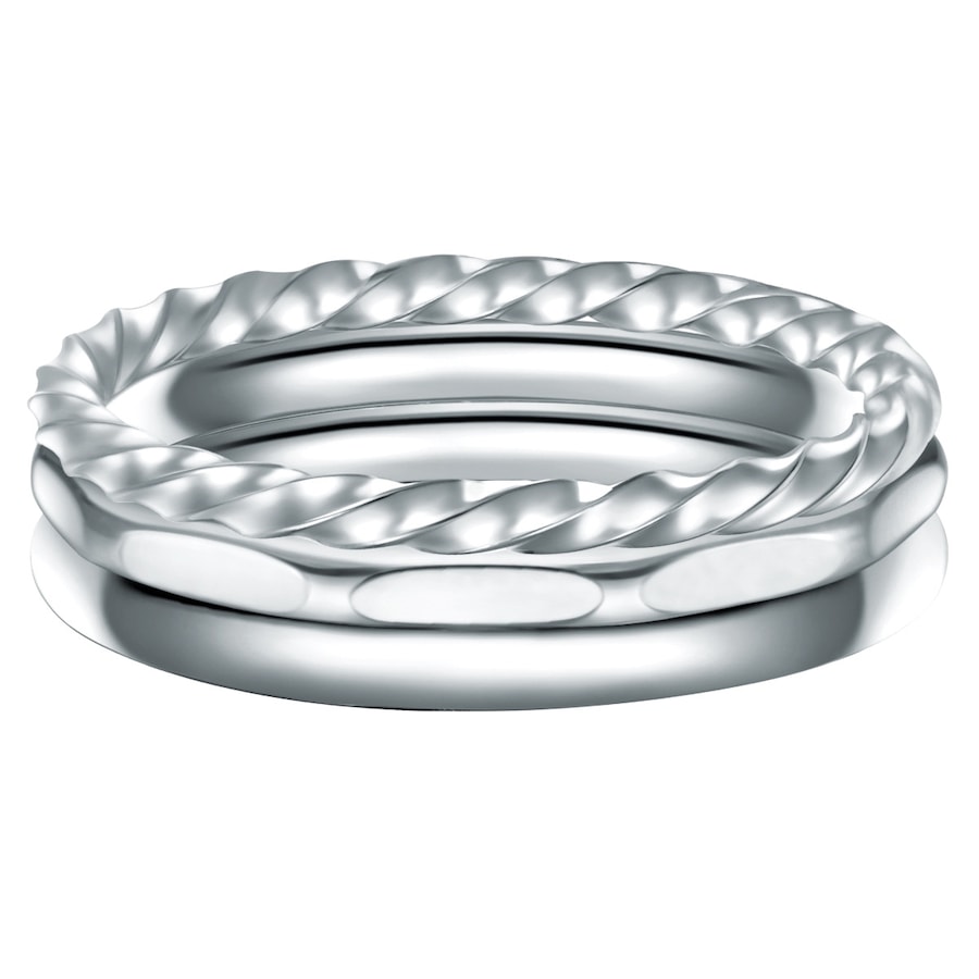 Eastside Ring Edelstahl in Silber 54 Damen
