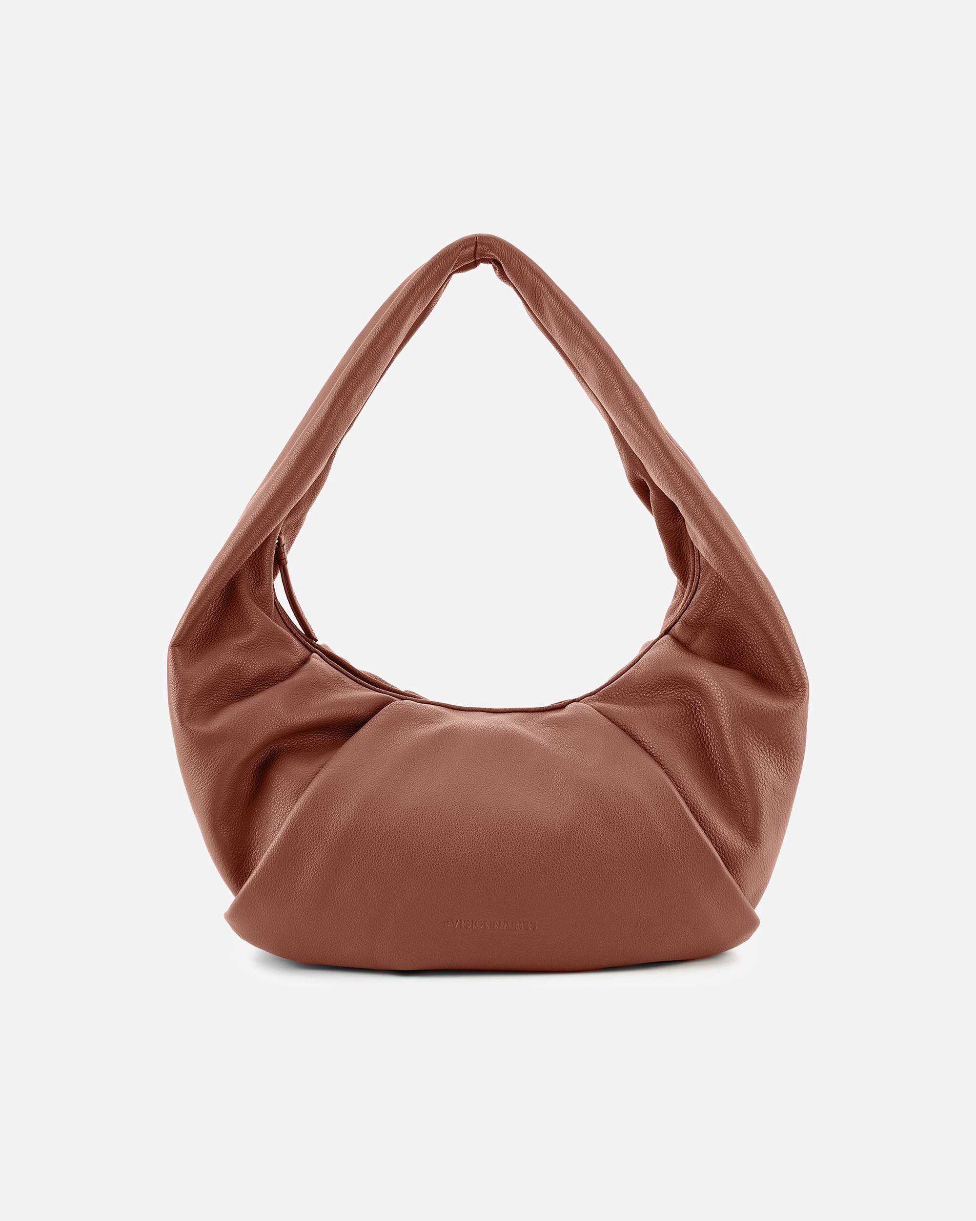 Clutch für Weiblich LES VISIONNAIRES Default Brand Line Greta Schultertasche Chestnut