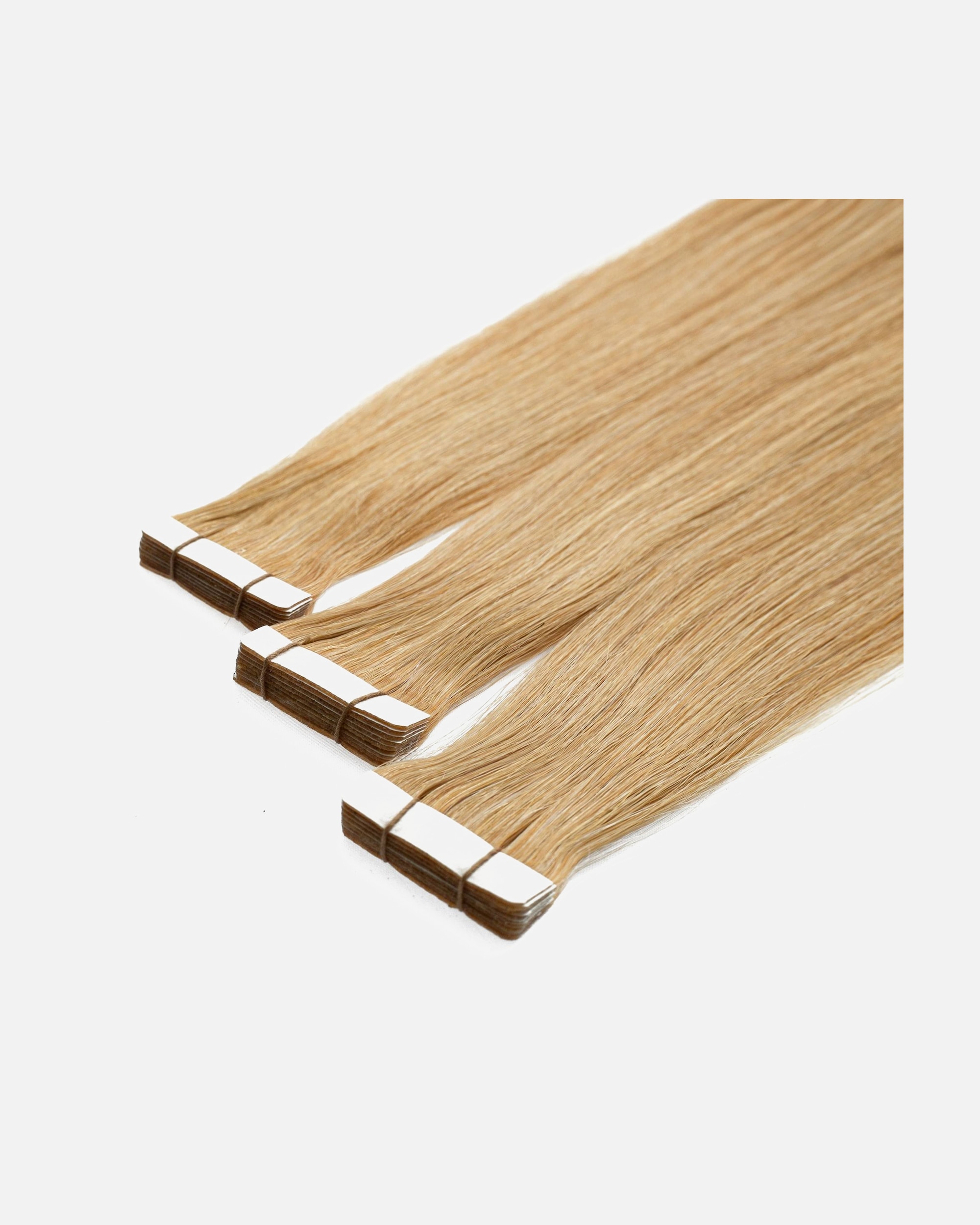 Extensions für Weiblich hair2heart Tape Extensions Premium Echthaar #9/31 lichtblond Gold Asch 40cm