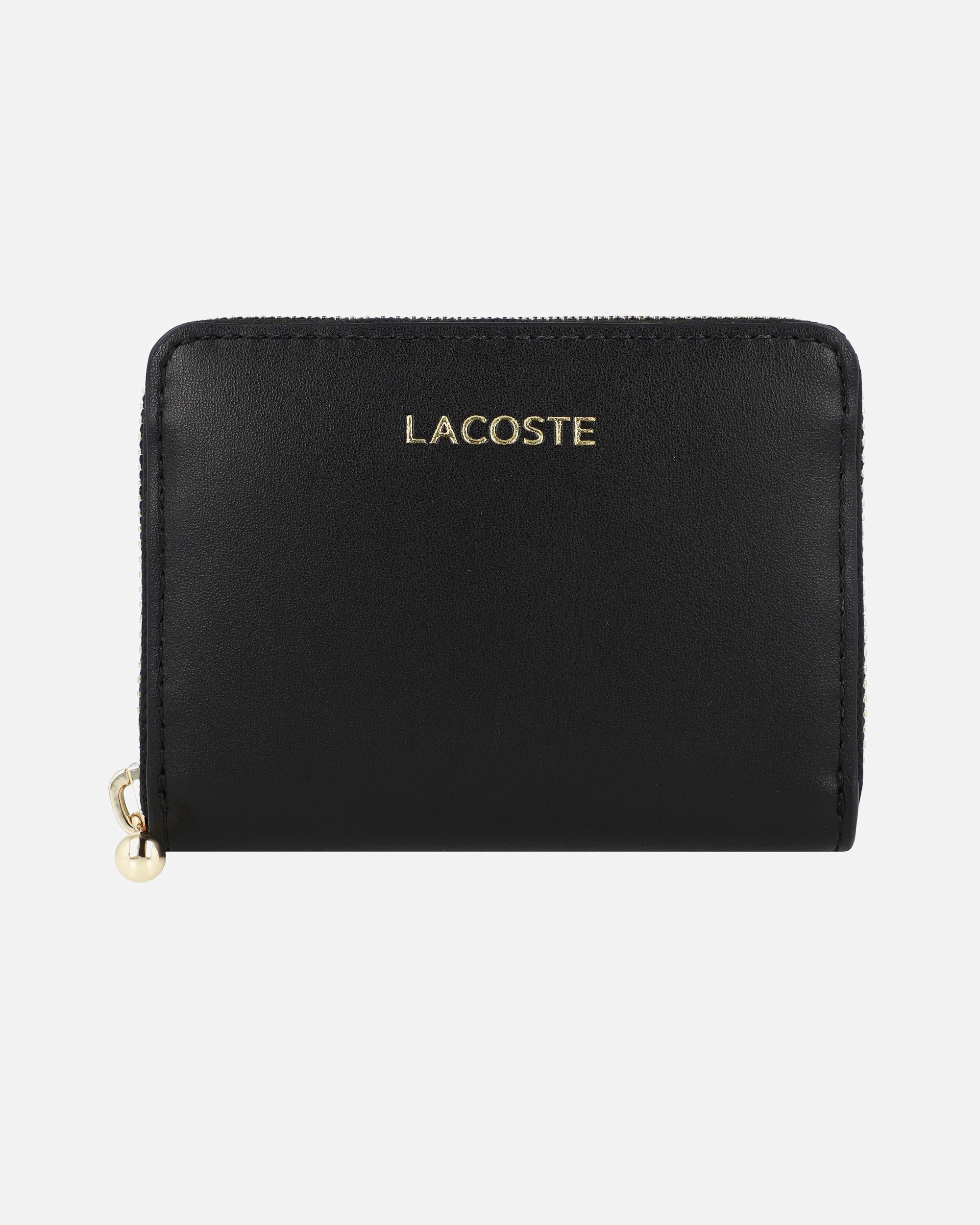 Portemonnaie für Weiblich Lacoste LG Damengeldbörse noir