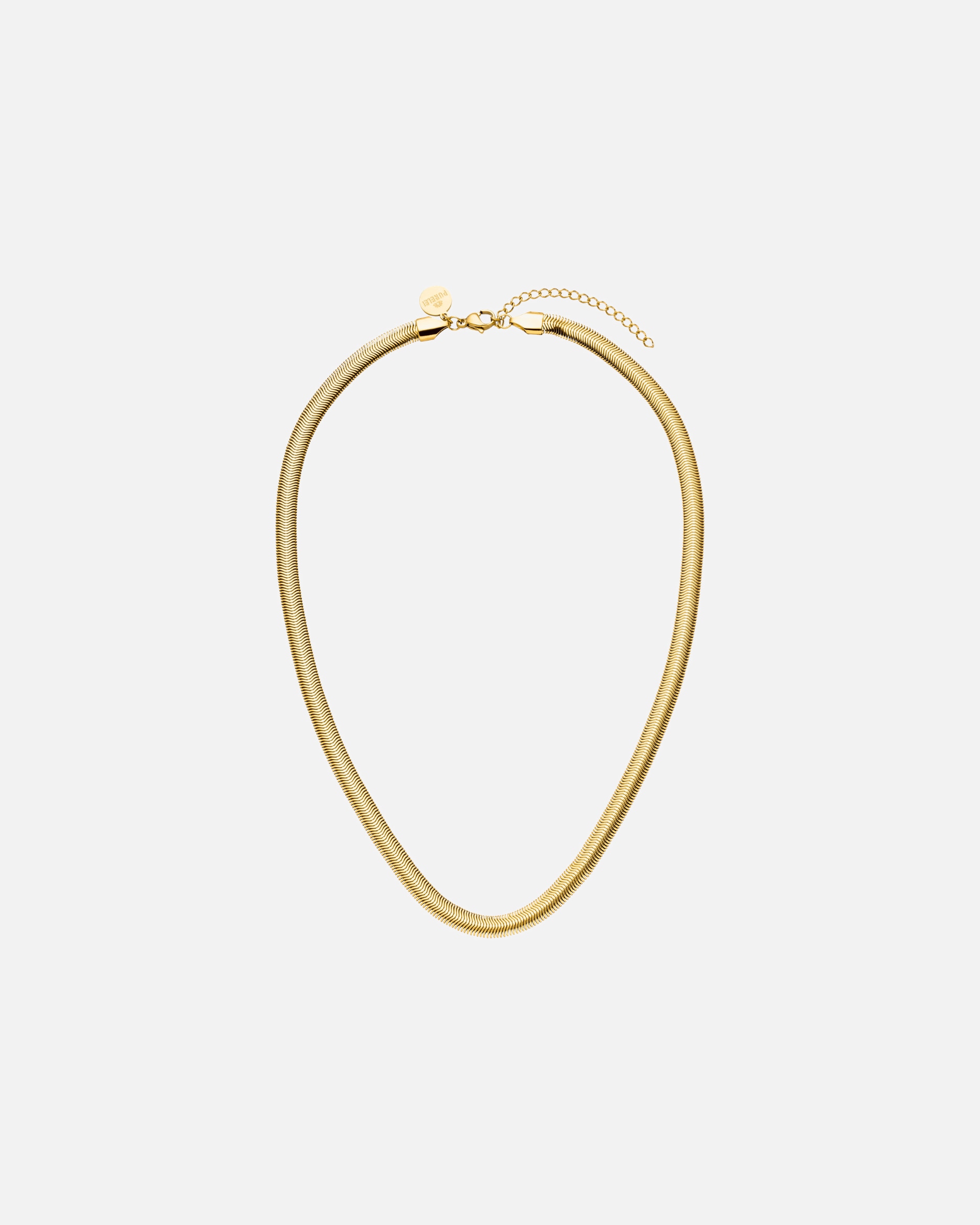 Halskette für Unisex Purelei Flow Kette 100% Edelstahl Gold