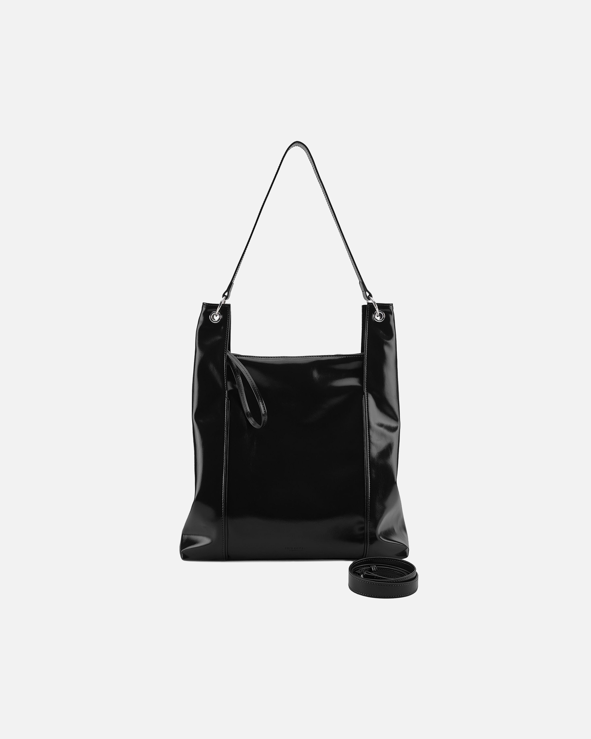 Clutch für Weiblich Seidenfelt Delary Schultertasche black