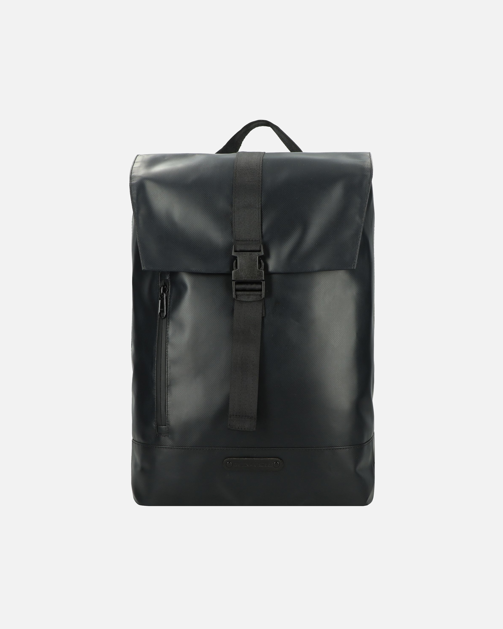 Rucksack für Männlich Greenburry Upcycled Tarpaulin Daypack black