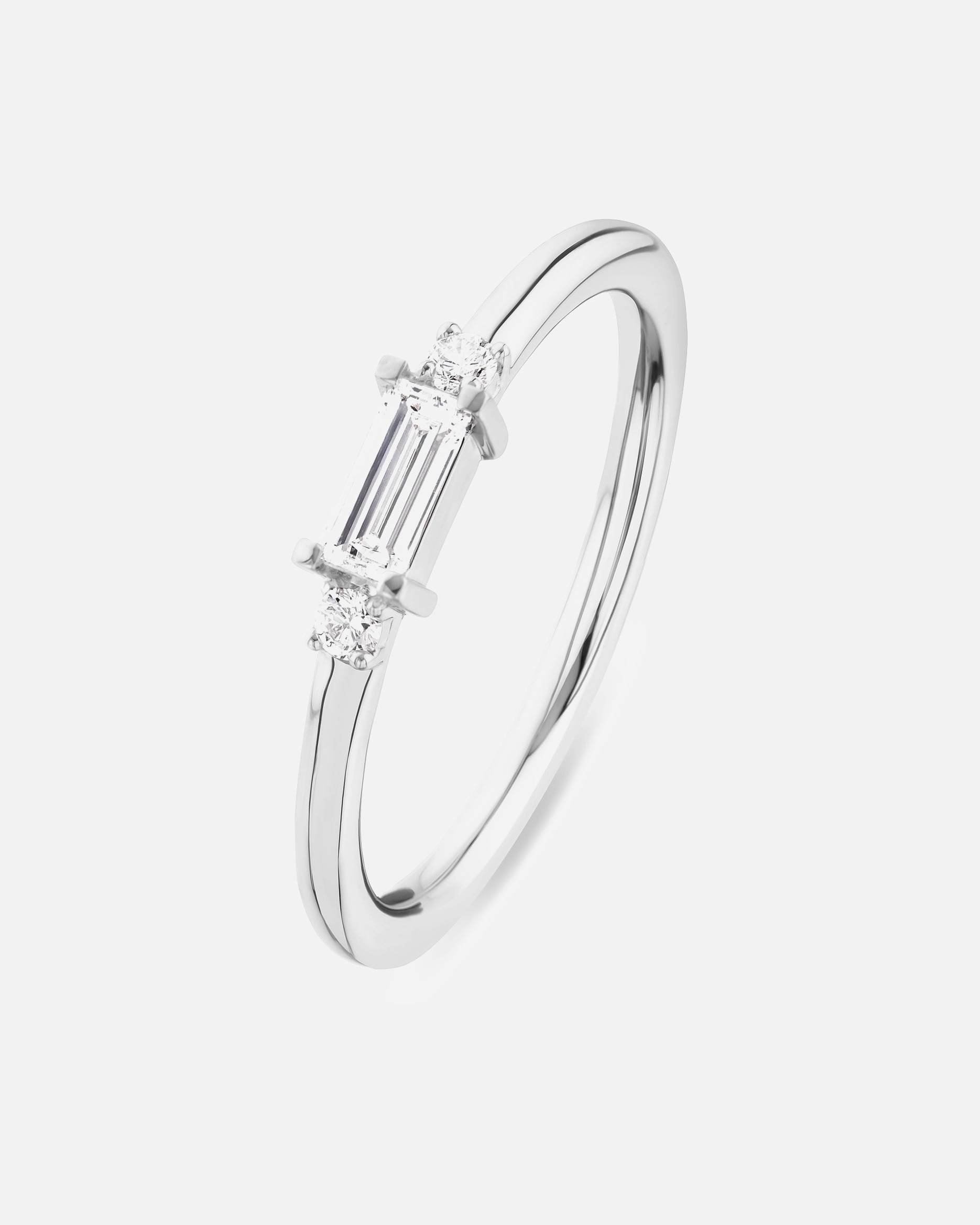 Ring für Weiblich CHRIST Damenring 750er Weißgold 54