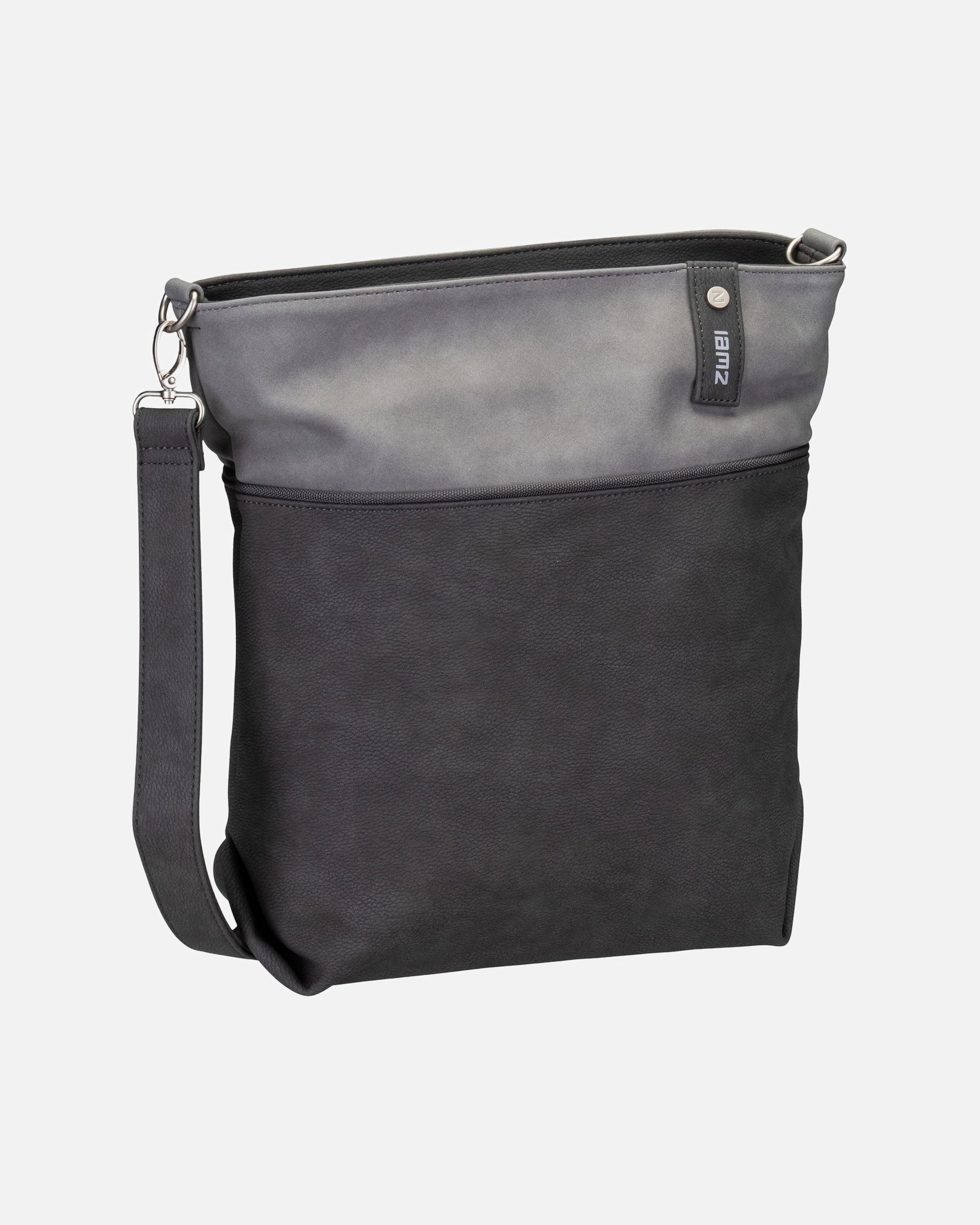 Umhängetasche für Weiblich ZWEI Beuteltasche Jana J12 Nubuk/Stone