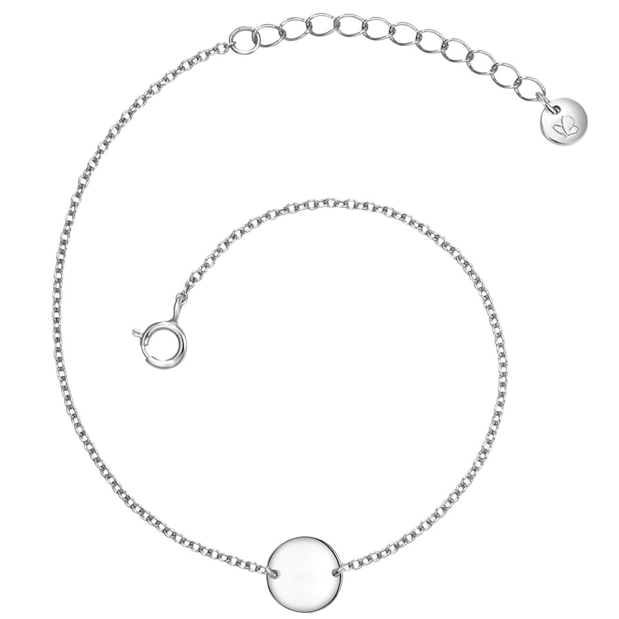 Glanzstücke München Armband Kreis Sterling Silber in 17,0 cm Basislänge + 3,5 Verlängerung Damen