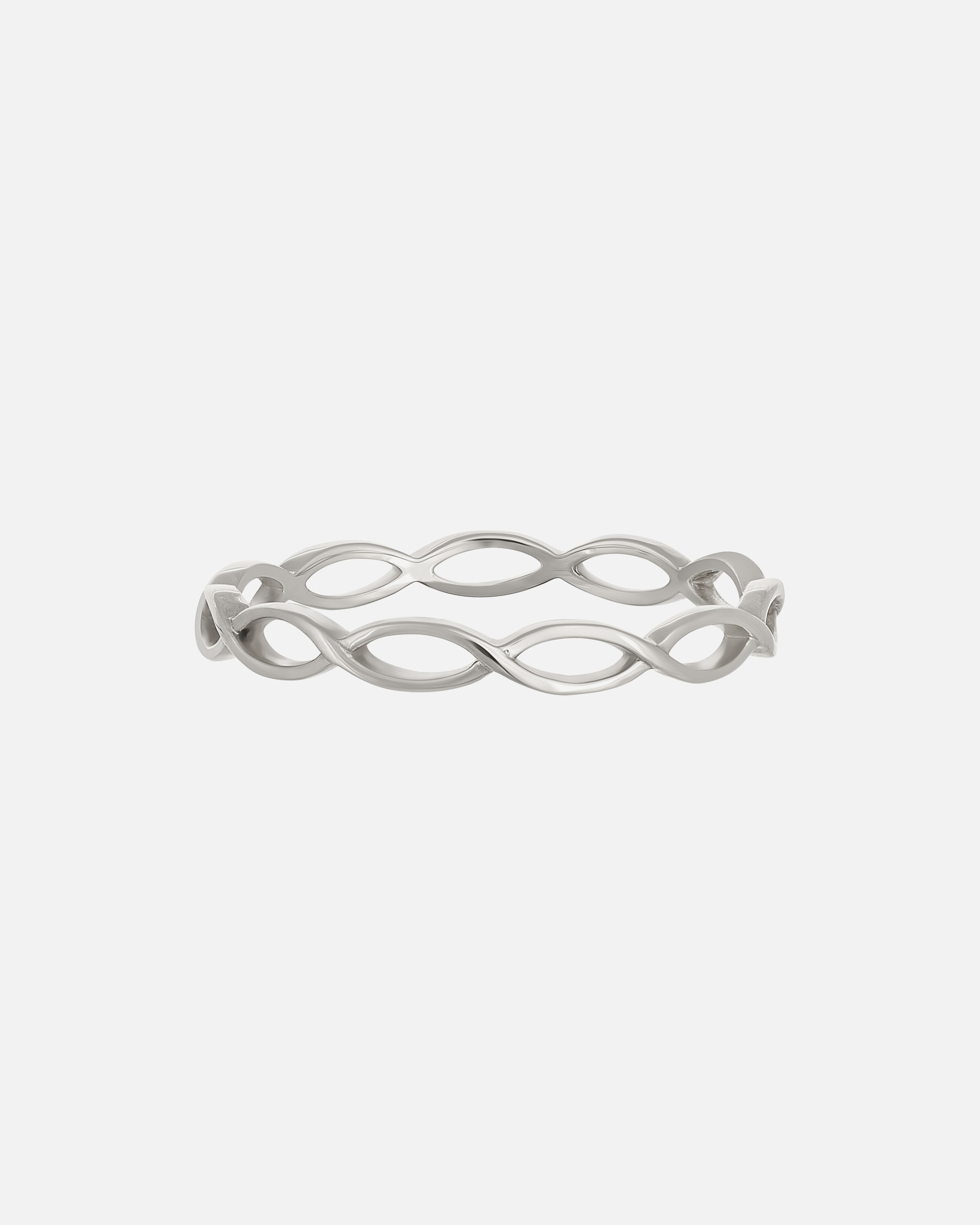 Ring für Weiblich caï Ring 925/- Sterling Silber ohne Stein 052 (16,6)