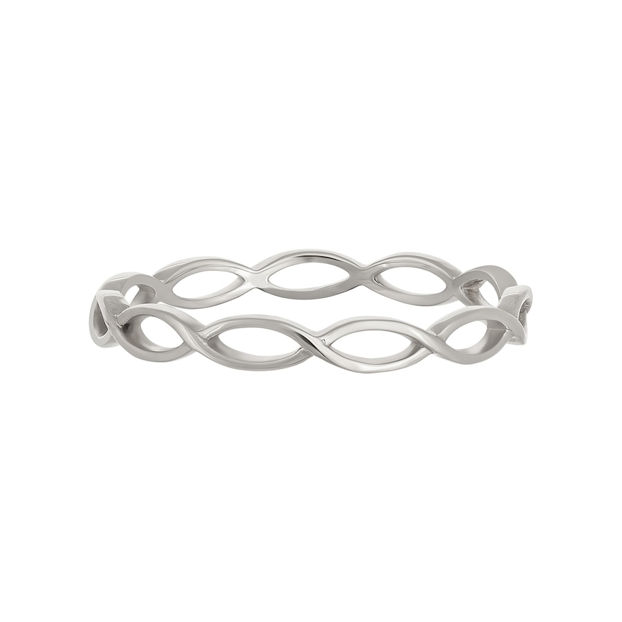 caï Ring 925/- Sterling Silber ohne Stein 060 (19,1) Damen