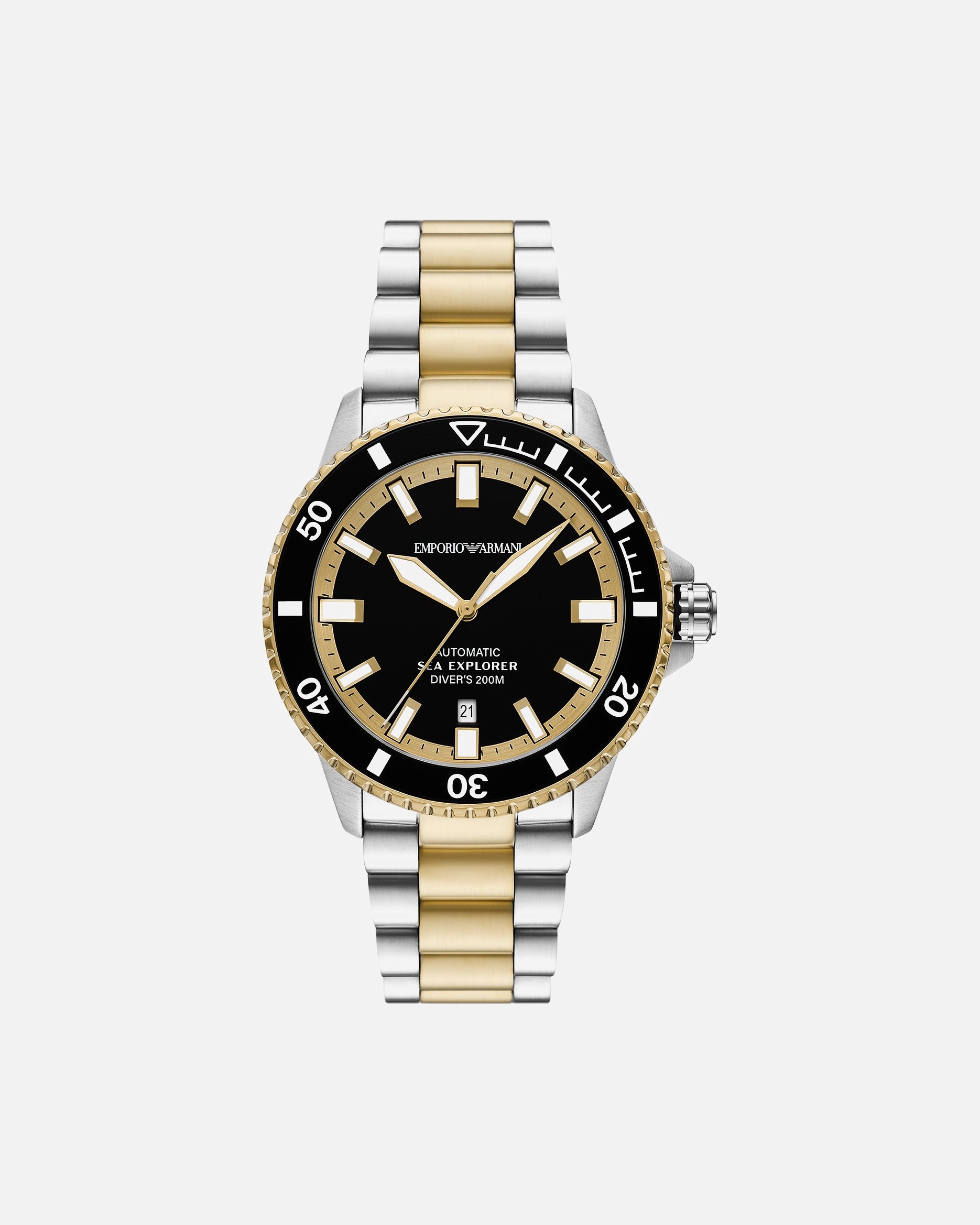 Uhr für Männlich Emporio Armani Herrenuhr Edelstahl One Size