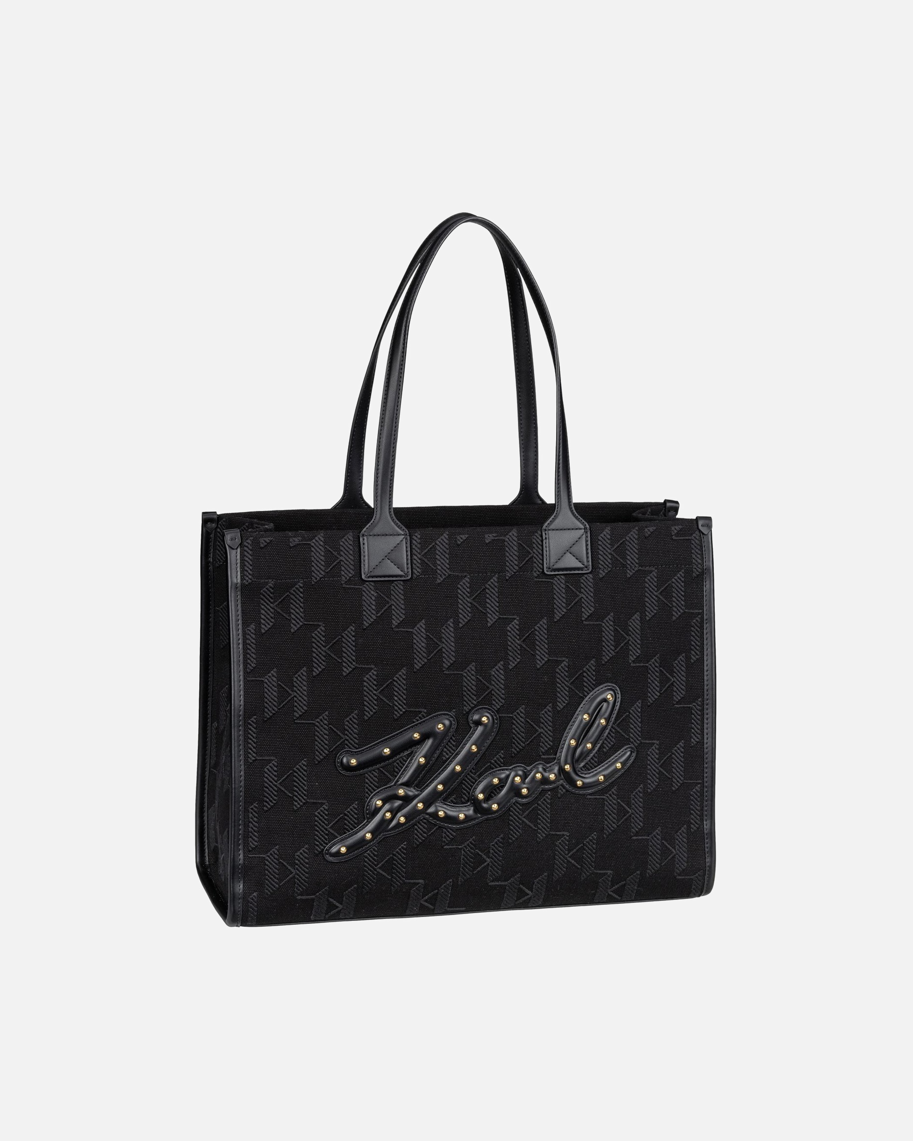 Shopper für Weiblich Karl Lagerfeld Shopper K/Skuare SP LG Monogram Black