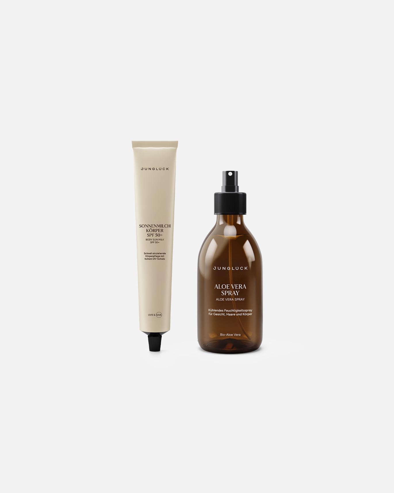 Gesichtspflegeset für Unisex Junglück Before & After Sun Körper Kombi - Geschenkset 1 Stück