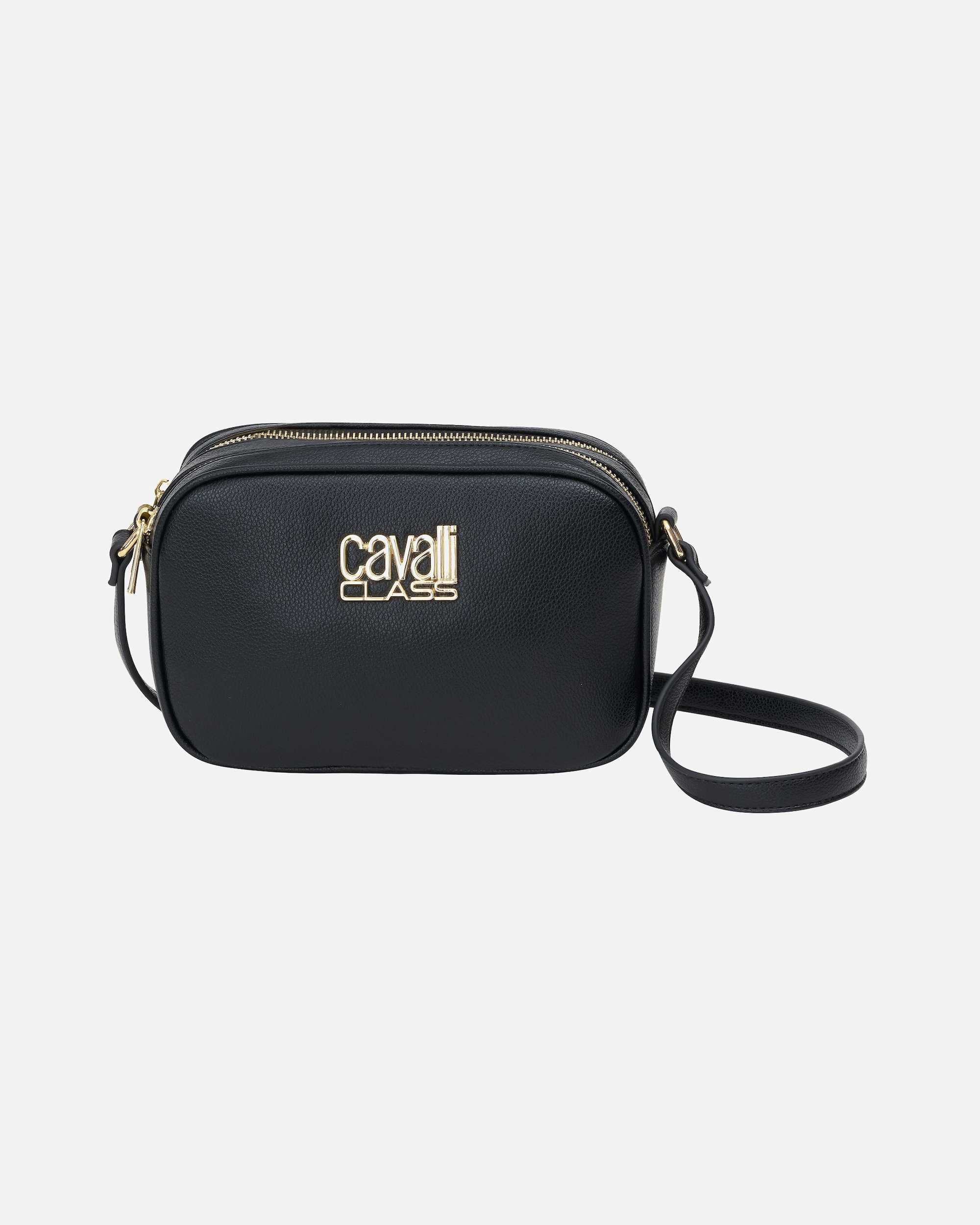 Clutch für Weiblich Cavalli Class Default Brand Line Cinzia Umhängetasche Black
