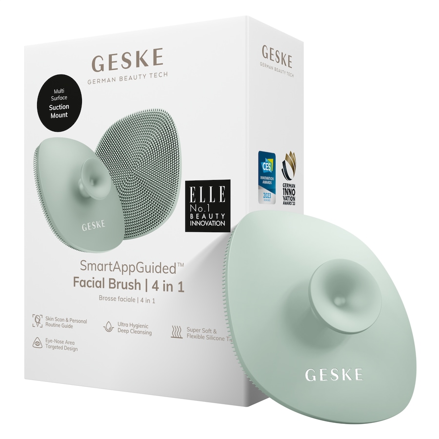 Geske SmartAppGuided Facial Brush | 4 in 1 Green