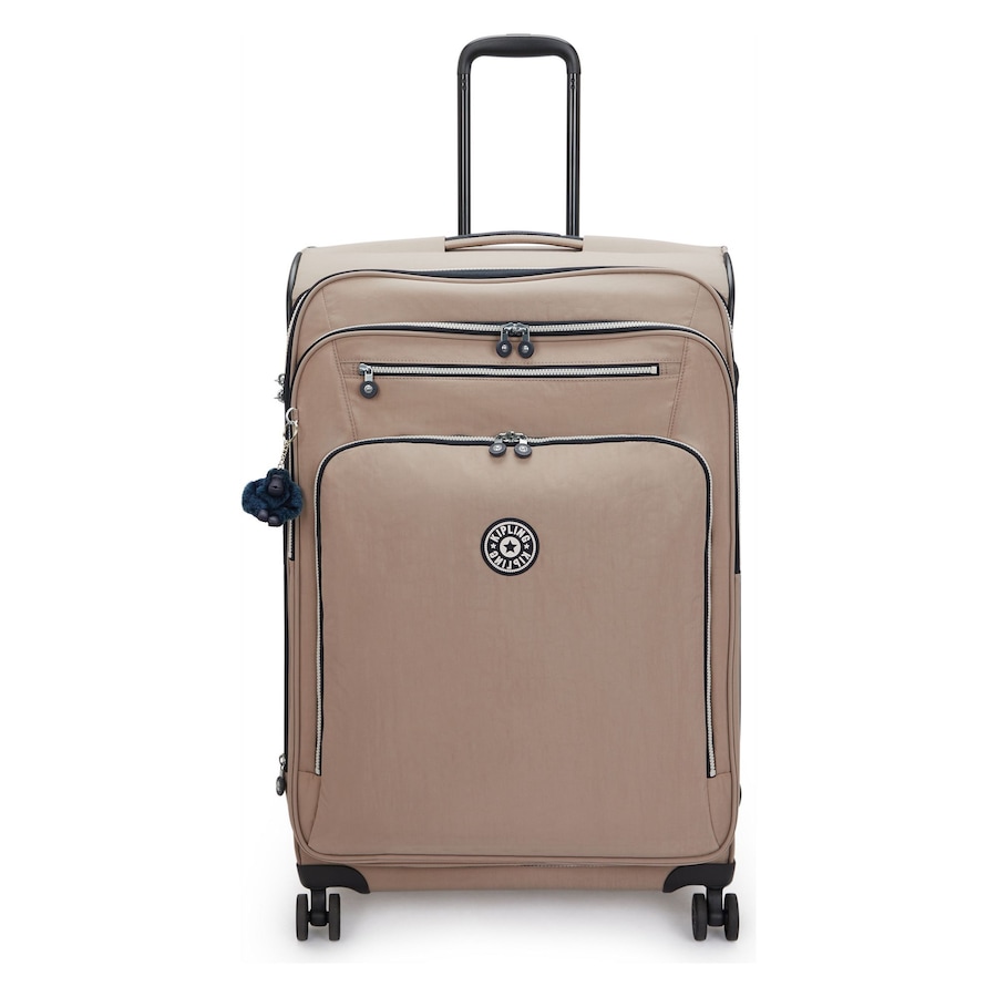 Kipling Basic New Youri Spin 4 Rollen Trolley L 76 cm mit Dehnfalte soft taupe c Grau Herren