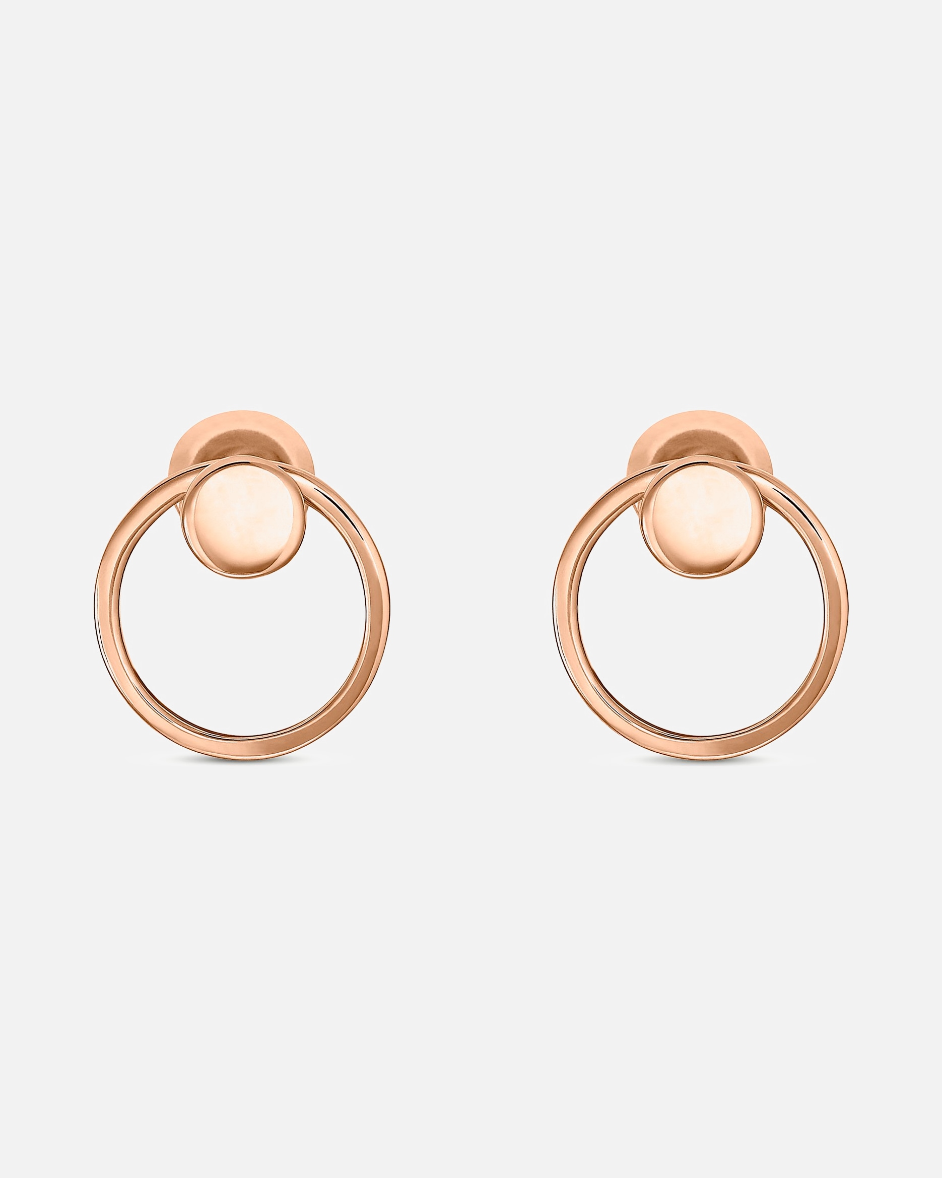 Ohrringe für Weiblich CHRIST Ohrstecker 925er Silber, recycelt roségold