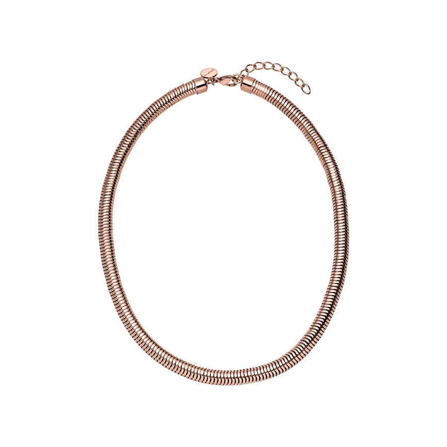 Purelei Stay Classy Kette 100% Edelstahl Rosegold Hellbraun Damen