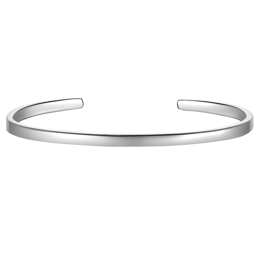 Glanzstücke München Armreif aus Sterling Silber in silber 17,0 cm, flexibel einstellbar Damen