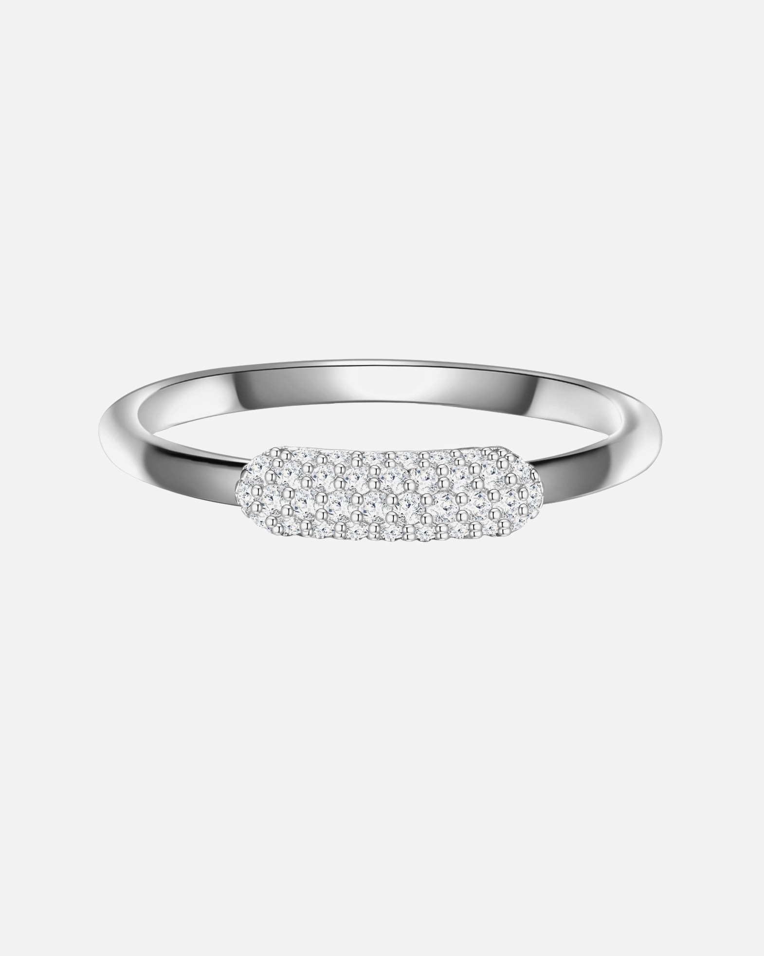 Ring für Weiblich Glanzstücke München Ring Sterling Silber Zirkonia in Silber 48