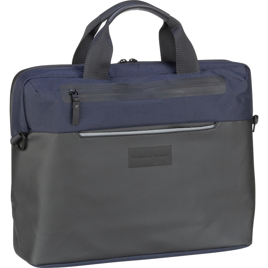 Porsche Design Aktentasche Urban Eco Briefcase M Dark Blue Schwarz Herren
