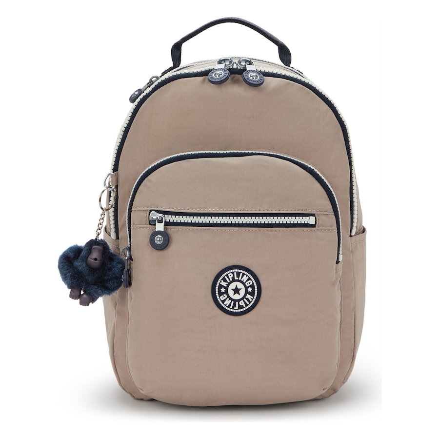 Kipling Basic City-Rucksack soft taupe c Grau Damen