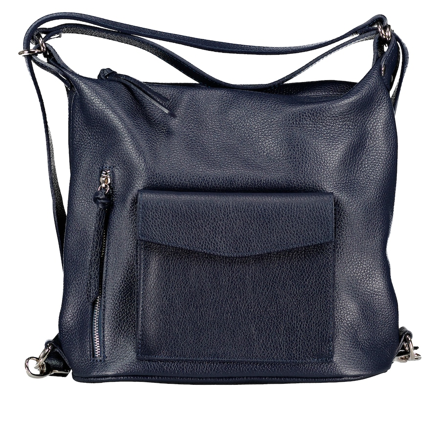 Hausfelder Manufaktur Rucksack / Beuteltasche Dunkelblau Damen