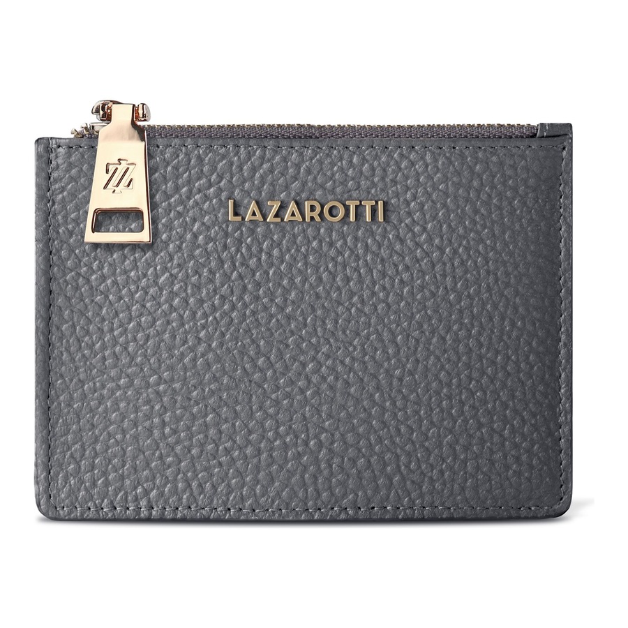 Lazarotti Bologna Leather Schlüsseletui grey Grau Damen