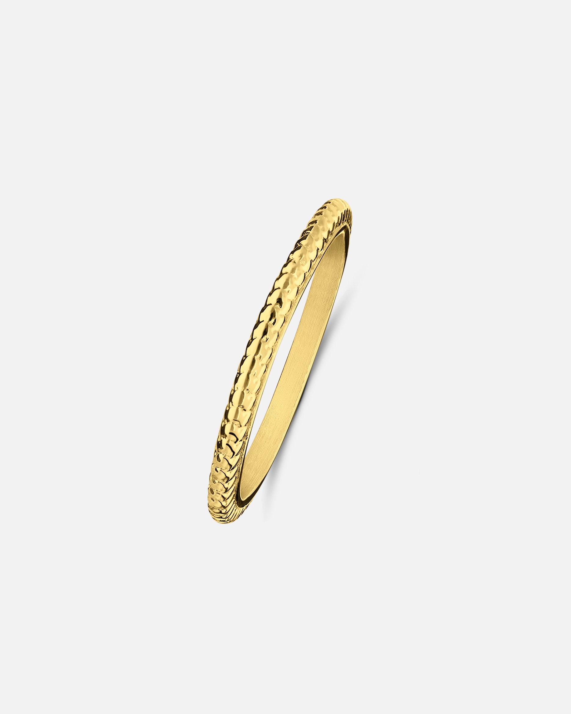Ring für Weiblich Lucardi Ring Stahl Gold - 60mm