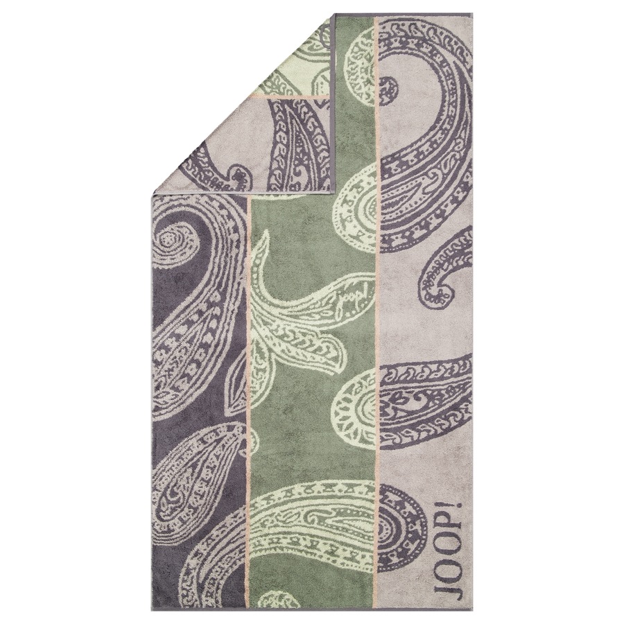 JOOP! Handtücher Contour Paisley 1714 Oliv - 47 Duschtuch 80x150 cm