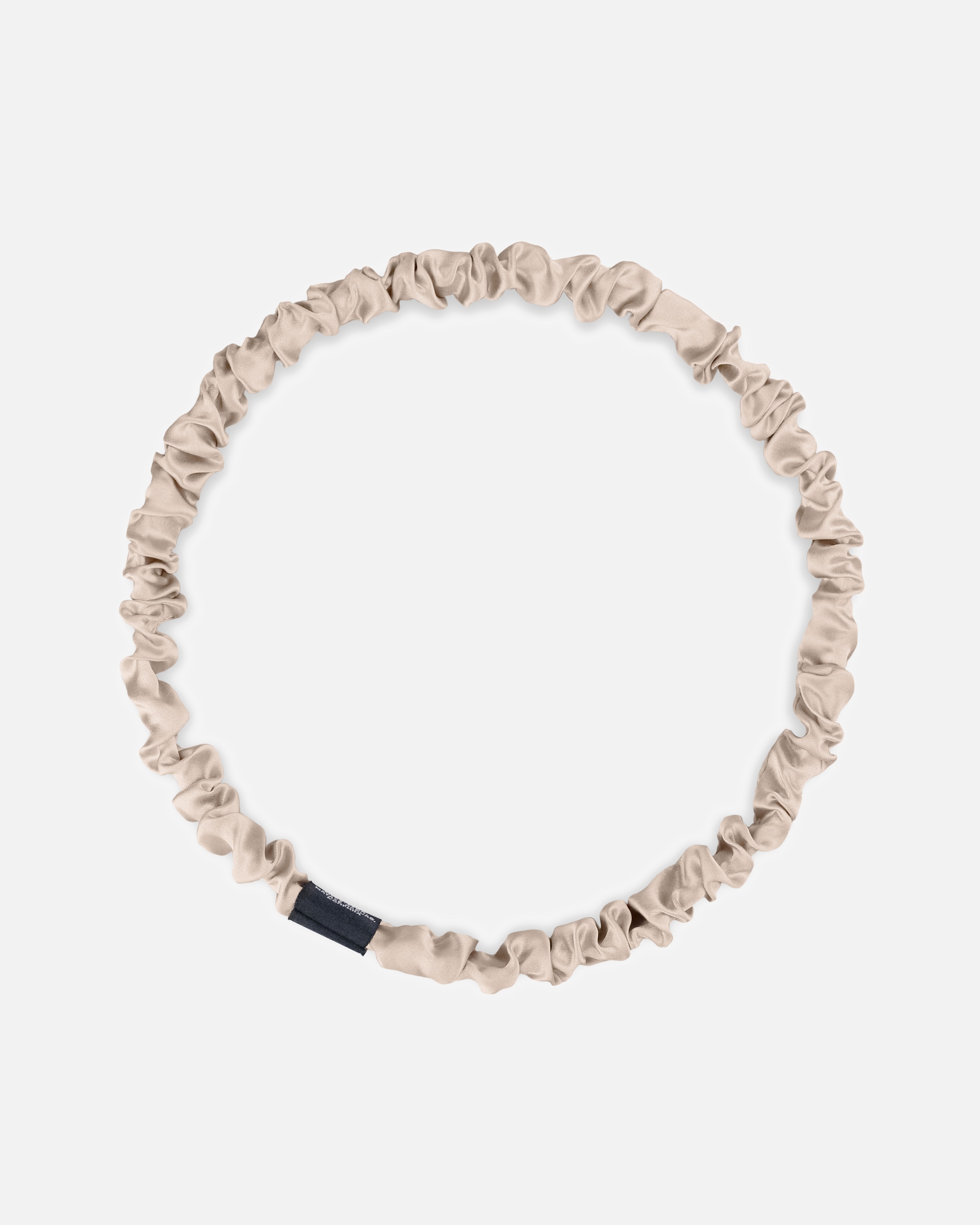 Haarreif für Weiblich Ailoria LUXE LOOP Haarband aus Seide beige