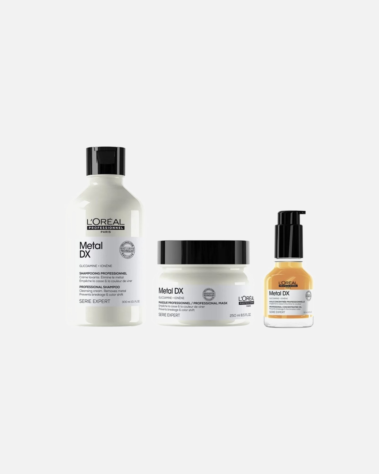 Haarpflegeset für Weiblich L´Oréal Professionnel Paris Metal DX Bundle Oil 1 Stück