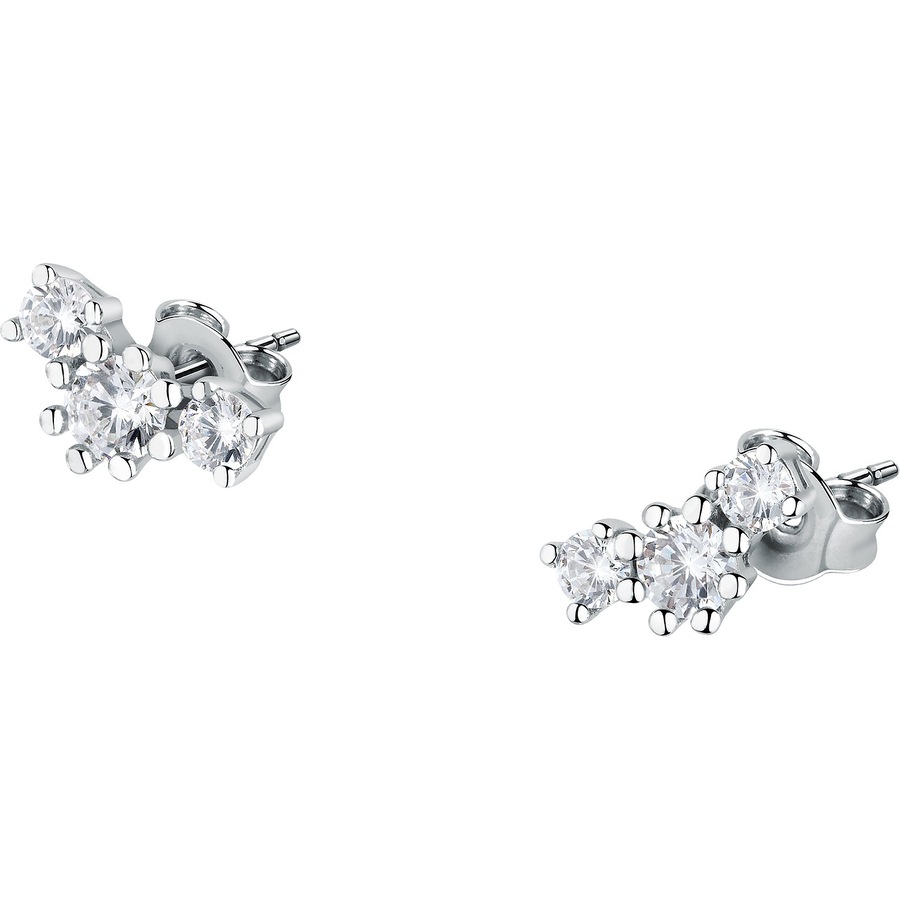 Live Diamond Ohrstecker 375er Weißgold, recycelt One Size Damen