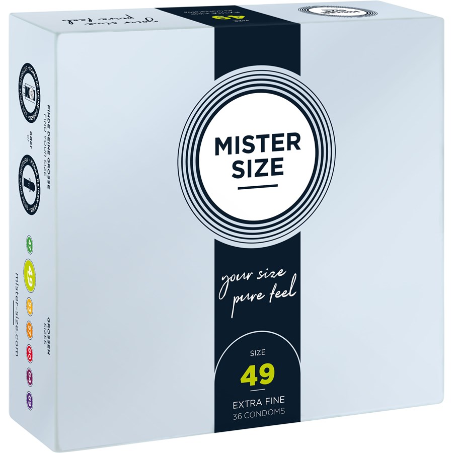 Mister Size Pure Feel 49 mm - Größe S Herren