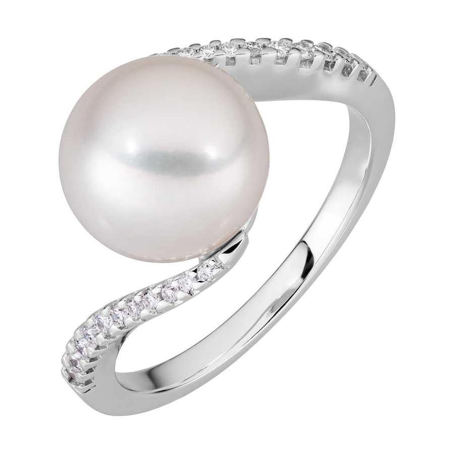 Orolino Ring 585/- Gold Brillant weiß 0,15ct. 054 (17,2) Damen