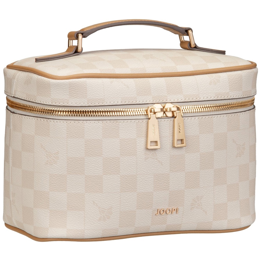JOOP! Kosmetiktasche Cortina Piazza Flora Washbag MHZ Birch Grau Damen