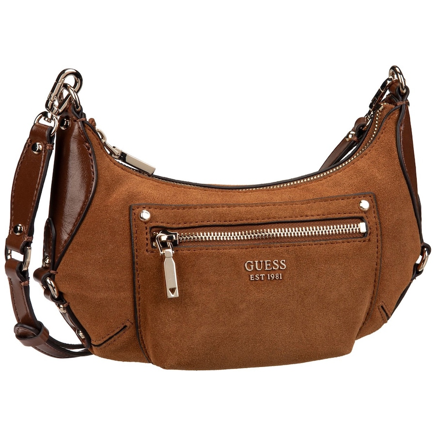 Guess Bodybag Marsha Mini Crossbody Cognac Hellbraun Damen
