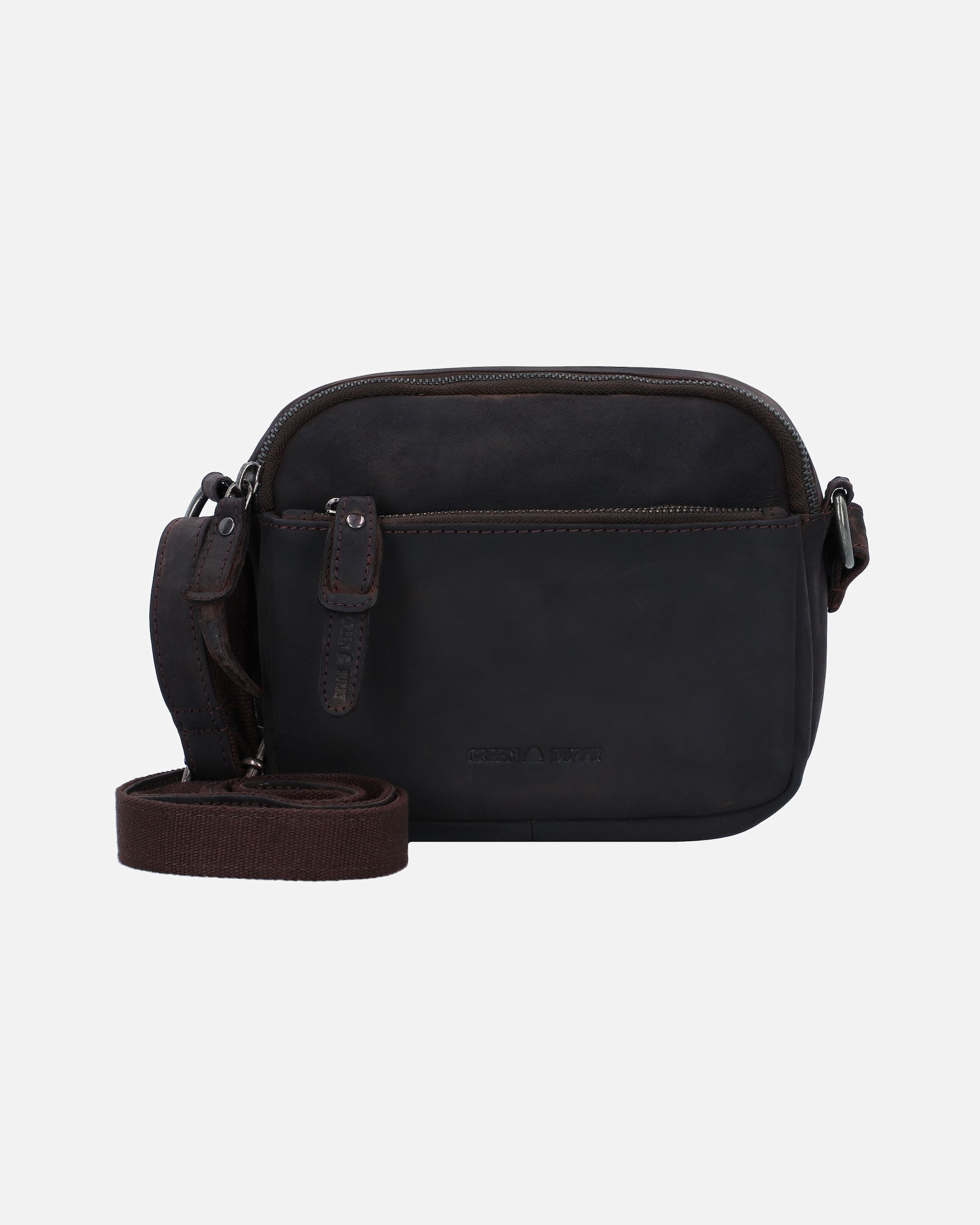 Clutch für Weiblich Greenburry Vintage Revival Umhängetasche tobacco