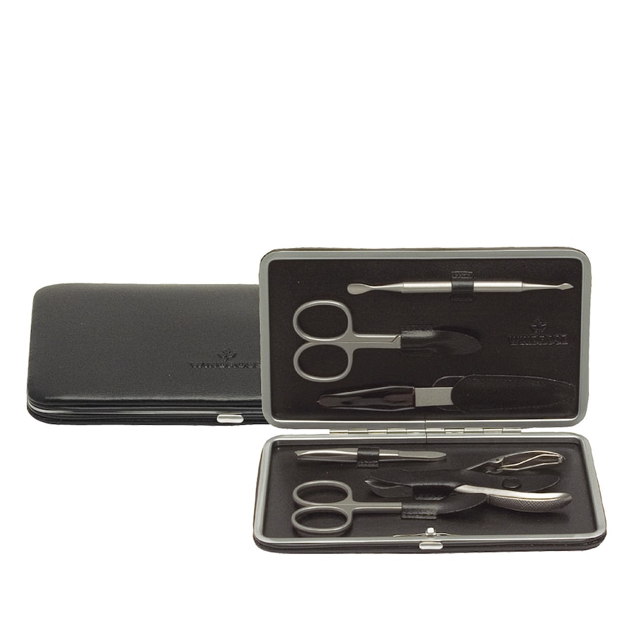 Windrose Manikürset Ambiance mit Instrumenten von Becker / Solingen Schwarz