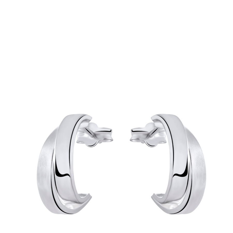 Lucardi Ohrringe 925 Silber - silbern Damen